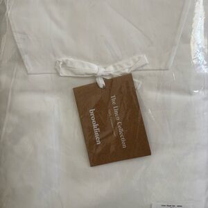 Brooklinen Crisp White Linen Sheets